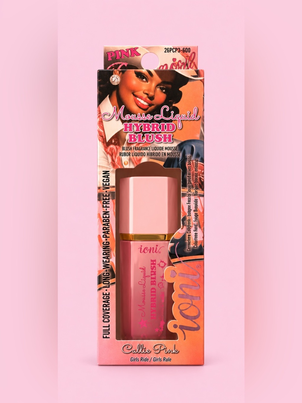 Ioni Mousse Liquid Hybrid Blush Callie Pink